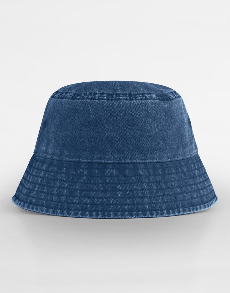 Casquette Beechfield Junior Vintage Bucket Hat denim vintage