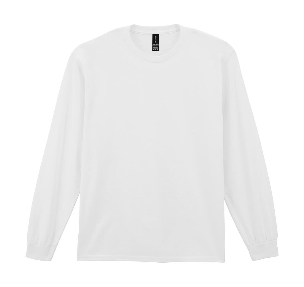 T-shirt manches longues Gildan Ultra Cotton LS blanc