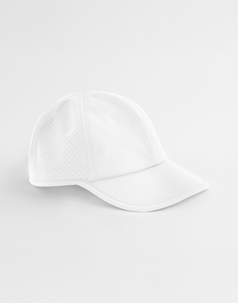 Casquette Beechfield Technical Training blanc