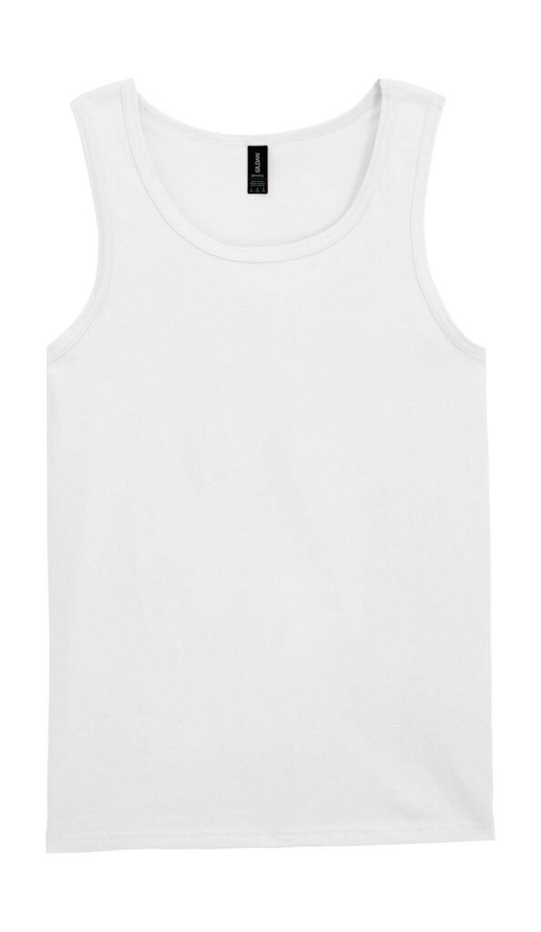 T-shirt Gildan Softstyle Tank blanc