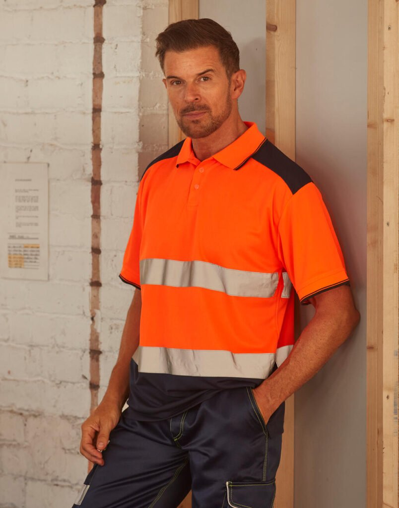 Vêtement haute visibilité Yoko Hi-Vis Two Tone orange / marine