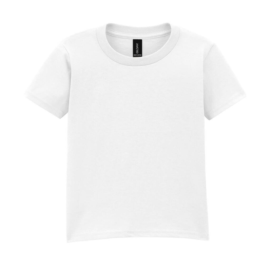 T-shirt Gildan Heavy Cotton Toddler blanc