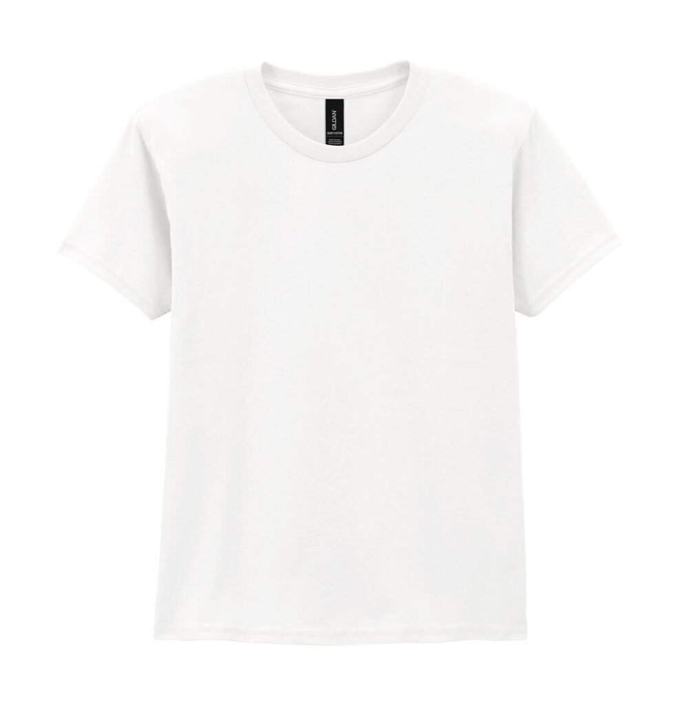 T-shirt Gildan Heavy Cotton blanc