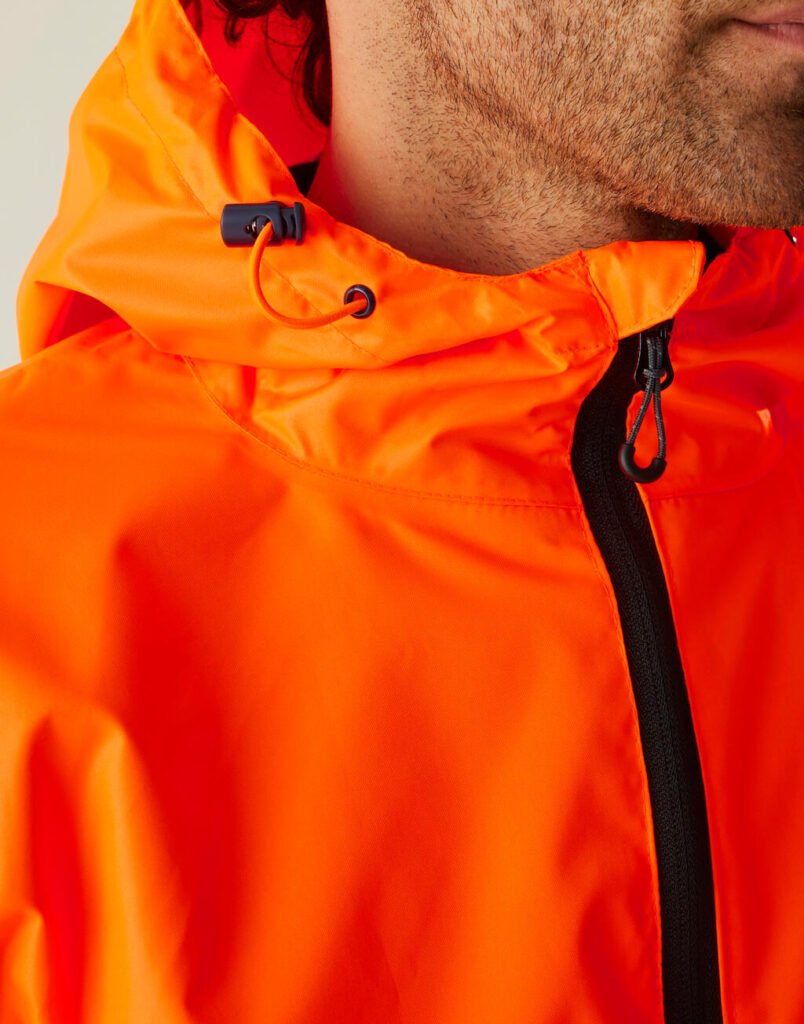 Veste haute visibilité Regatta High Visibility Hi-Vis Pro Packaway orange