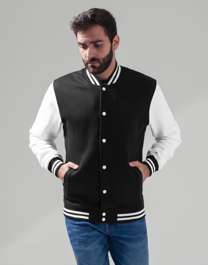 Sweat Build Your Brand College noir / blanc