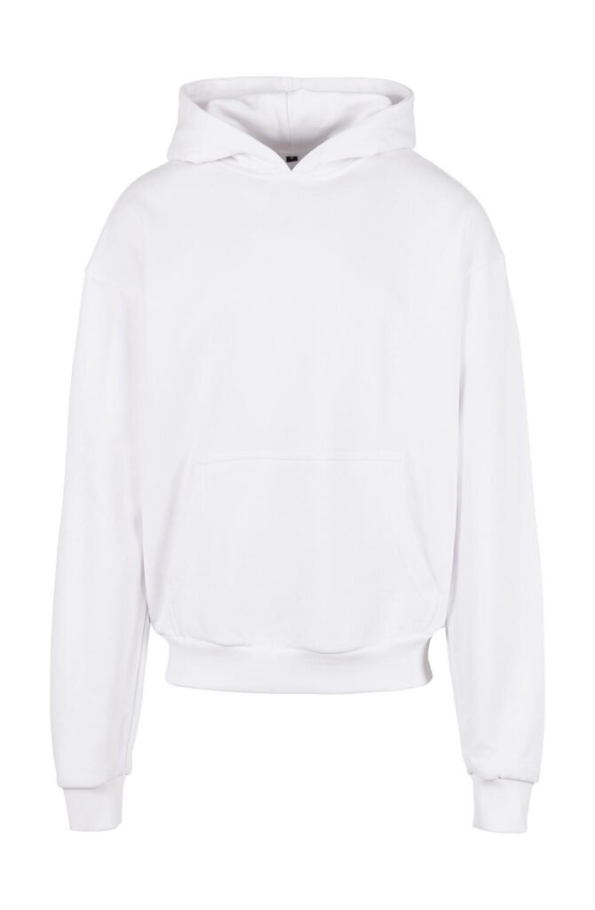 Sweat Build Your Brand Ultra Heavy Cotton Box Hoody blanc