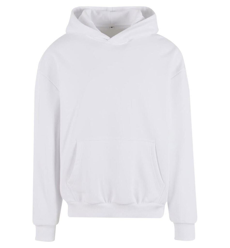 Sweat Build Your Brand Ultra Heavy Oversized Hoody blanc