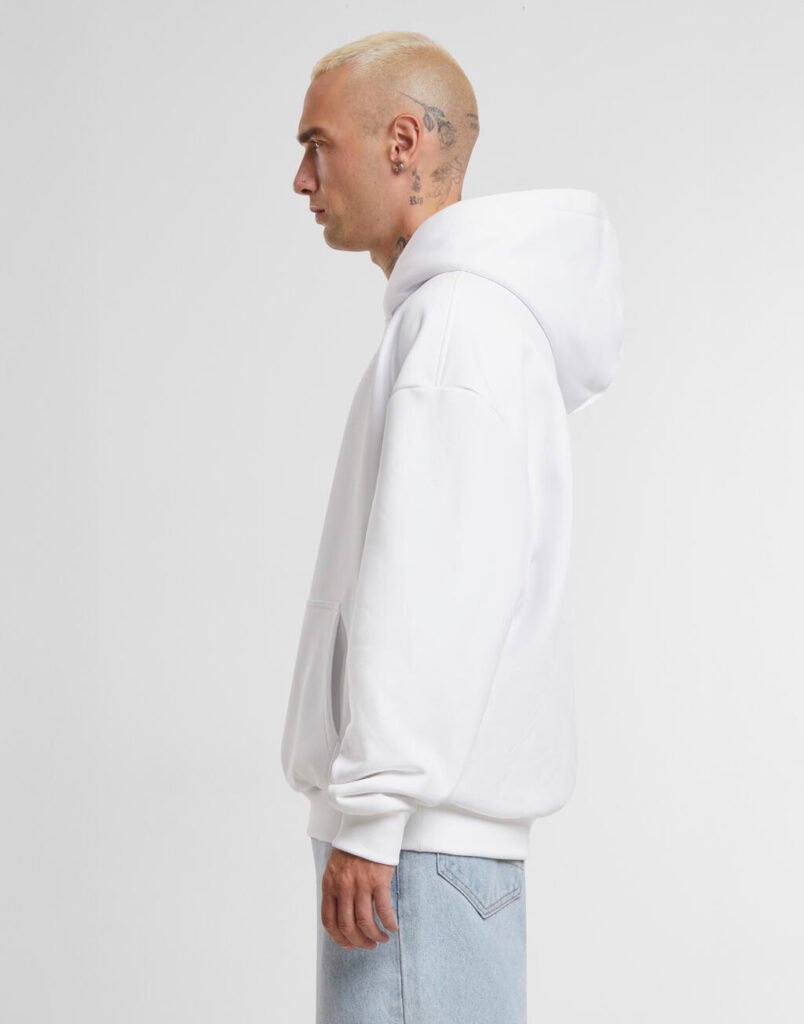 Sweat Build Your Brand Ultra Heavy Oversized Hoody blanc