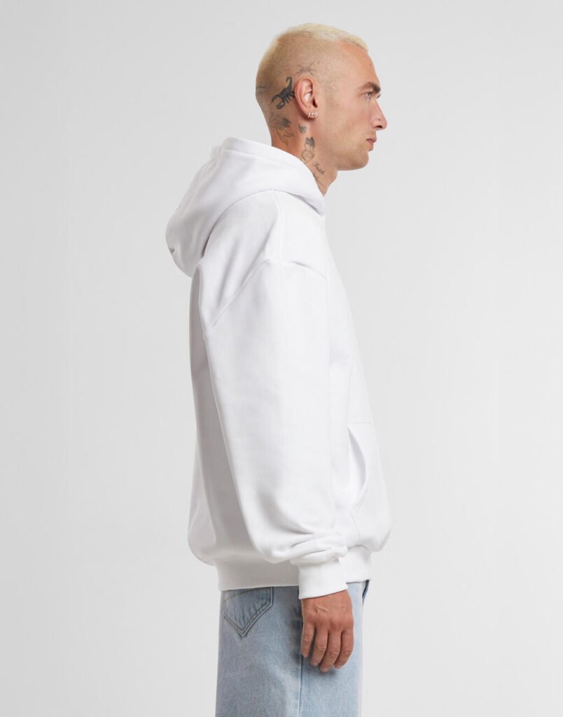 Sweat Build Your Brand Ultra Heavy Oversized Hoody blanc