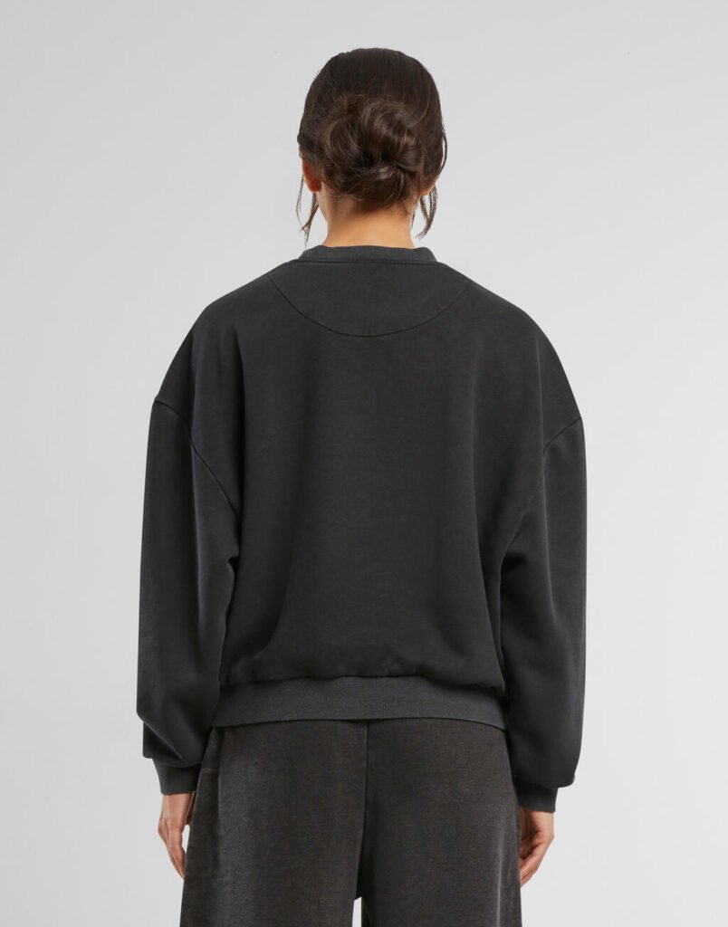 Sweat Build Your Brand Vintage Heavy Crewneck noir