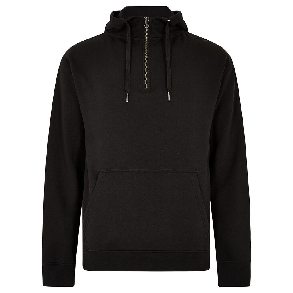 Sweat zippé Kustom Kit Regular Fit 1 Zip noir