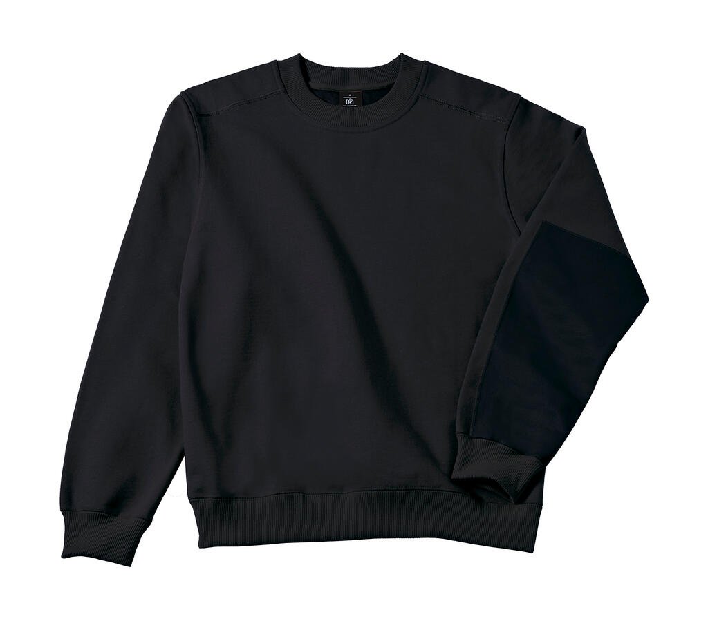 Sweat B&C Pro Hero Pro Workwear Sweater noir