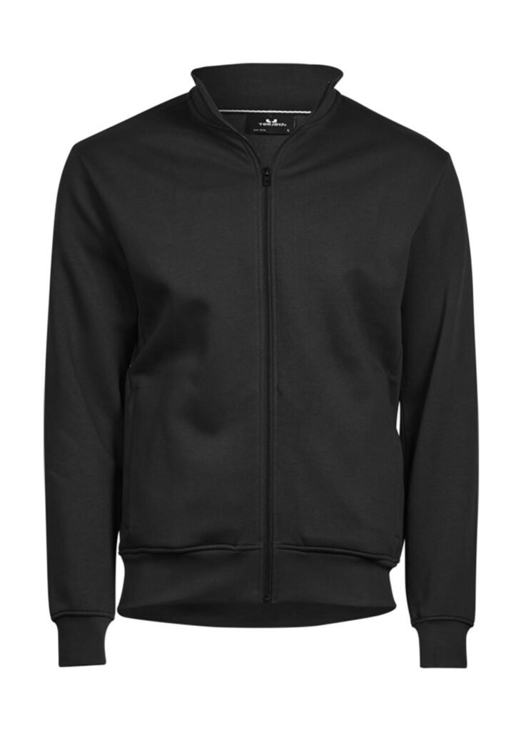 Sweat zippé Tee Jays Full Zip Cardigan noir