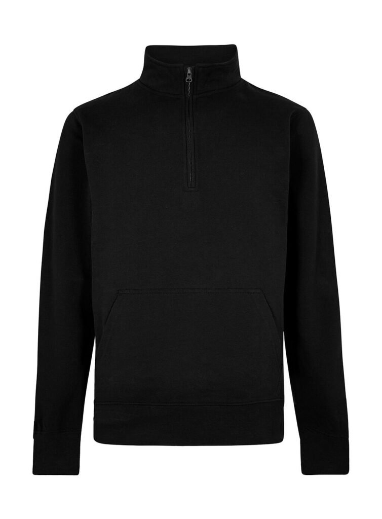 Sweat zippé Kustom Kit 1 Zip Pique noir