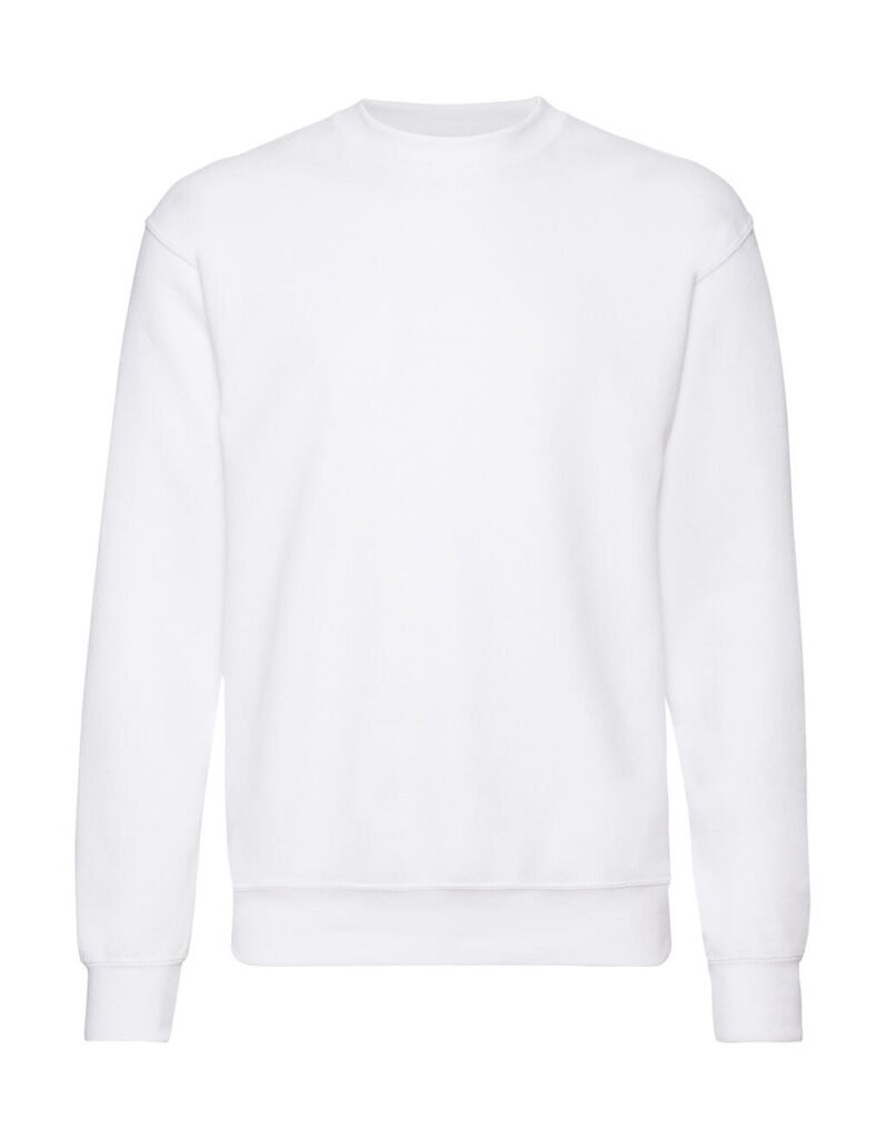 Sweat Fruit of the Loom Classic Set In blanc