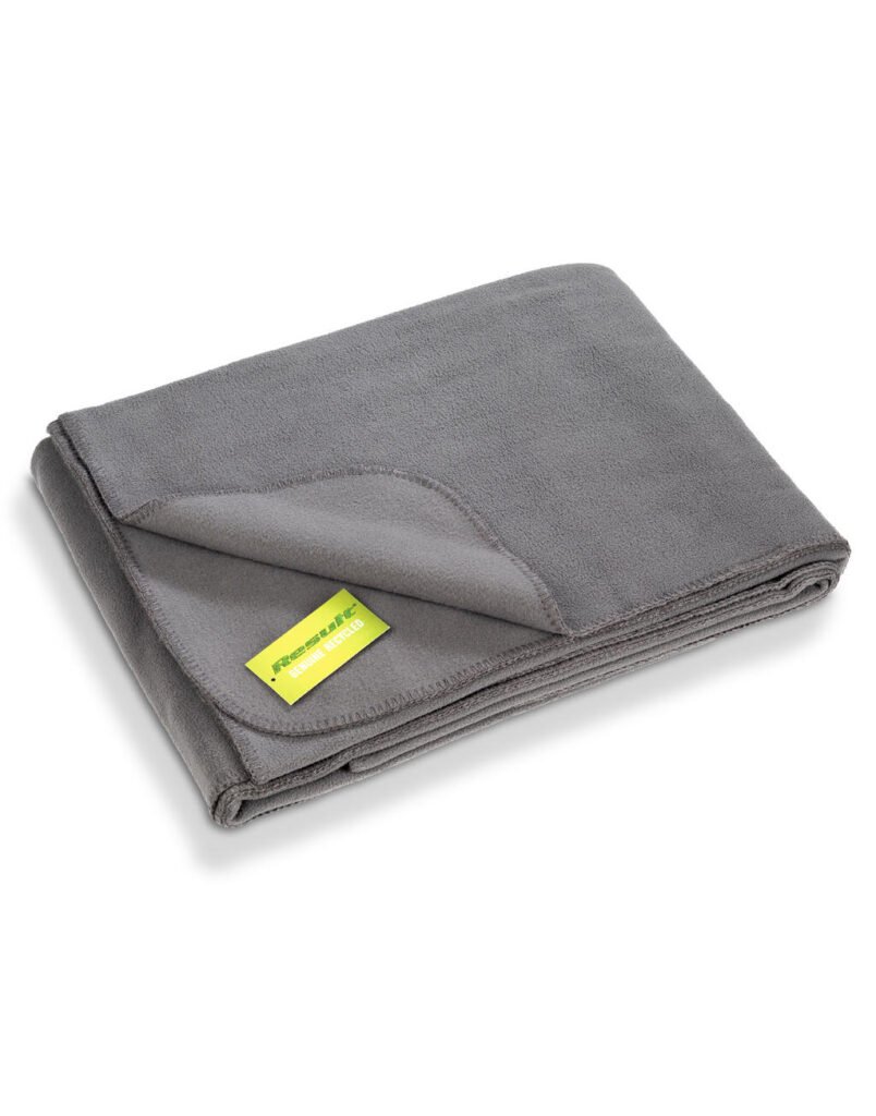 Result Recycled Recycled Fleece Blanket gris