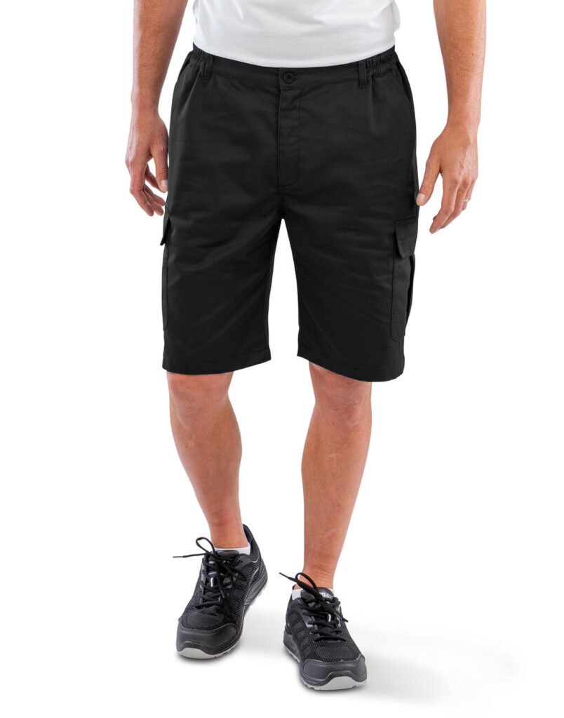 Short de travail Result Recycled Recycled Utility Shorts noir