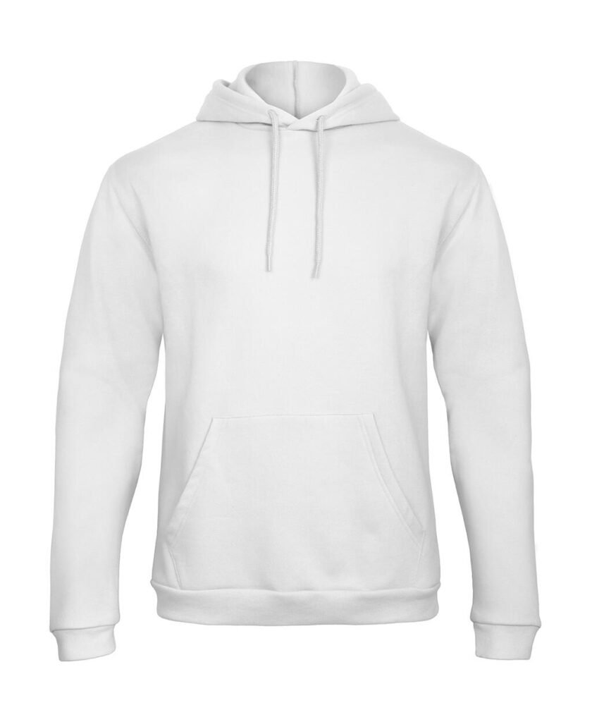 Sweat à capuche B&C ID.203 50 blanc