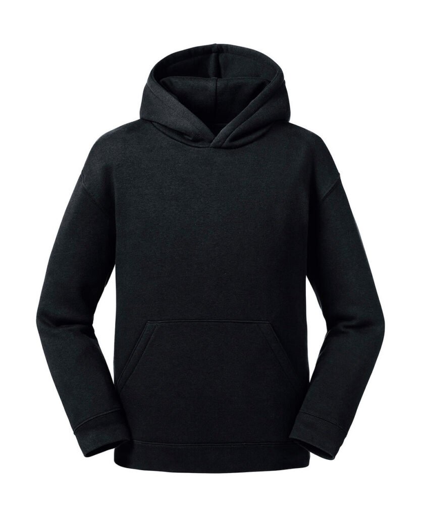 Sweat à capuche Russell Athletic Kids' Authentic noir