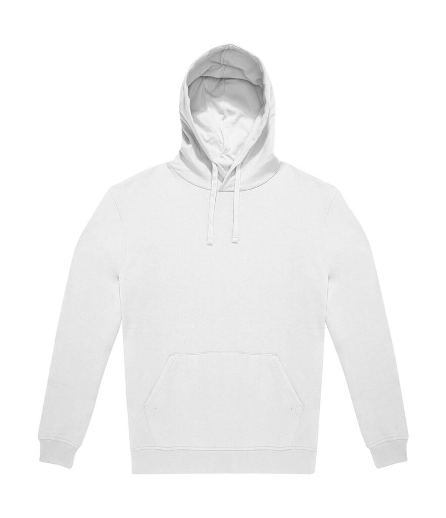 Sweat à capuche B&C ID.223 blanc