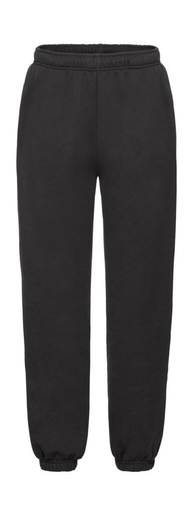 Pantalon Fruit of the Loom Premium Elasticated Cuff Jog Pants noir
