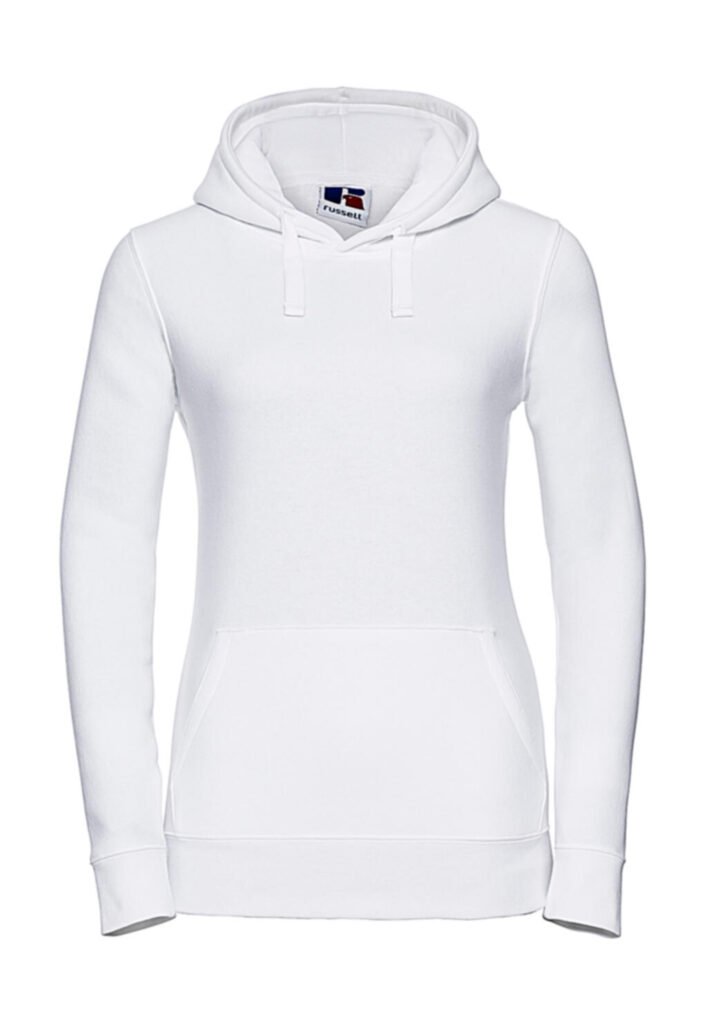 Sweat à capuche Russell Athletic Ladies' Authentic blanc