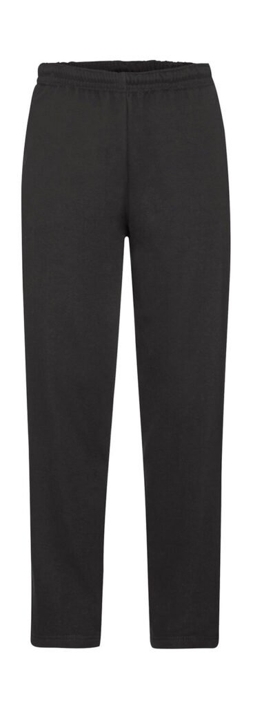 Pantalon Fruit of the Loom Classic Open Hem Jog Pants noir