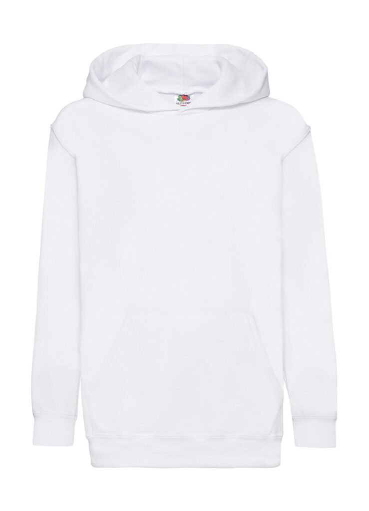 Sweat à capuche Fruit of the Loom Classic blanc