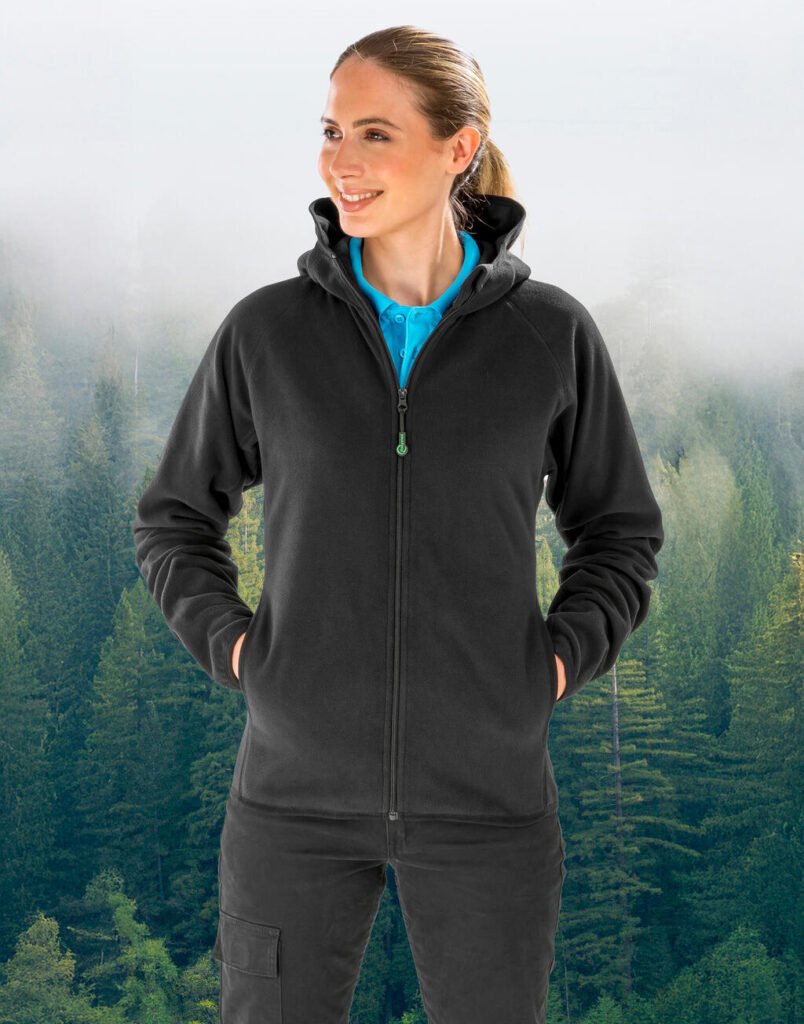 Polaire Result Recycled Microfleece noir