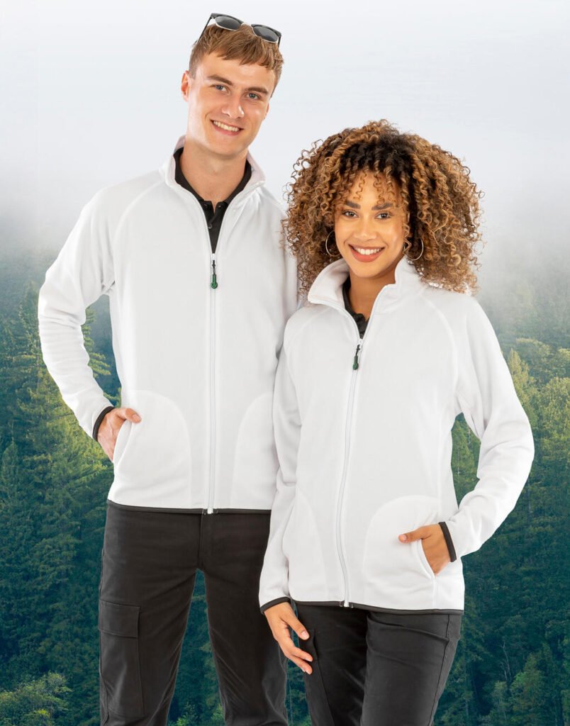 Polaire Result Recycled Recycled Microfleece blanc