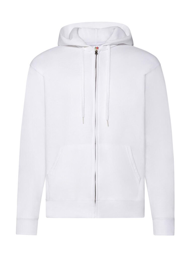 Sweat à capuche Fruit of the Loom Classic blanc
