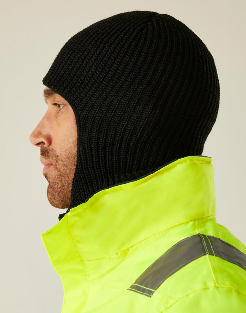 Casquette Regatta Professional Open Face Balaclava noir