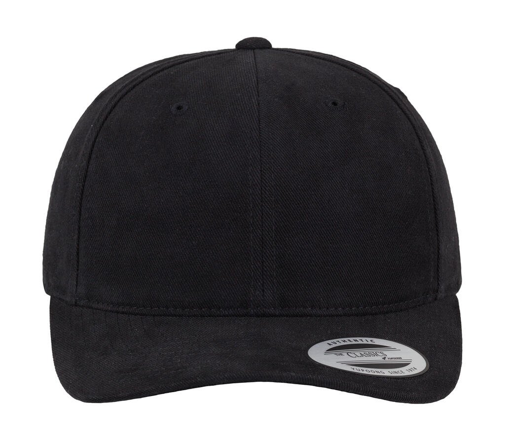 Casquette Classics Brushed Cotton Twill Mid Profile noir