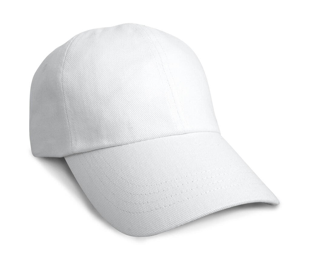 Casquette Result Headwear Heavy Cotton Drill blanc