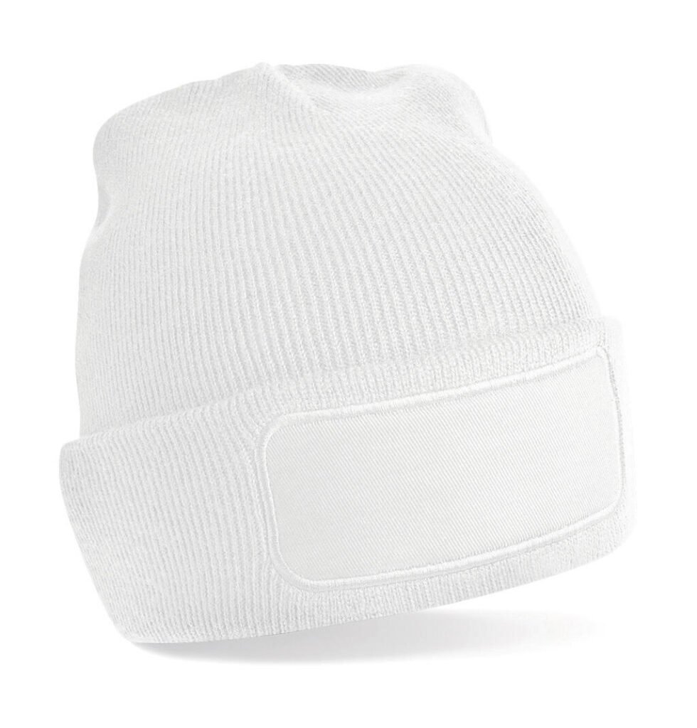 Casquette Beechfield Original Patch blanc