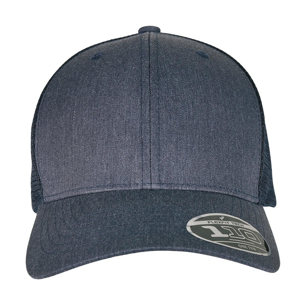 Casquette Flexfit 110 Flexfit Melange Trucker heather / marine
