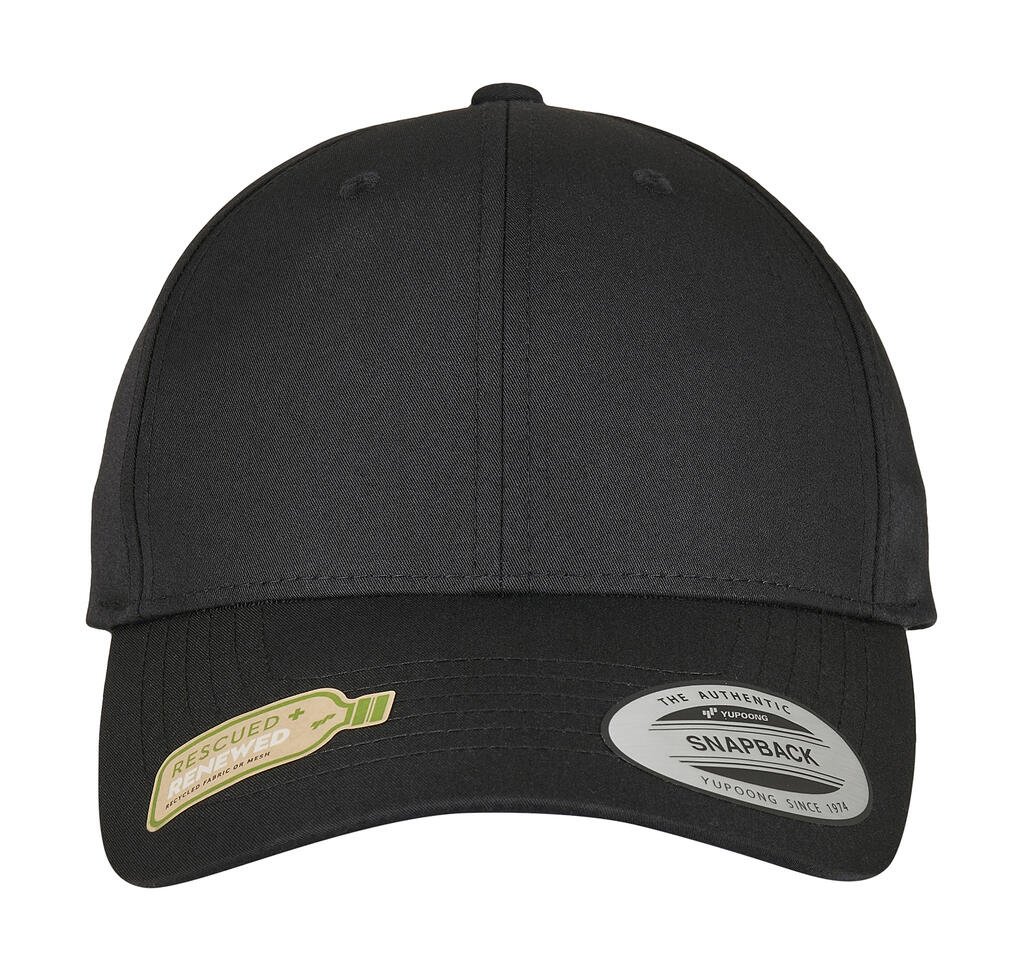 Casquette Flexfit Flexfit Recycled Poly Twill Snapback noir