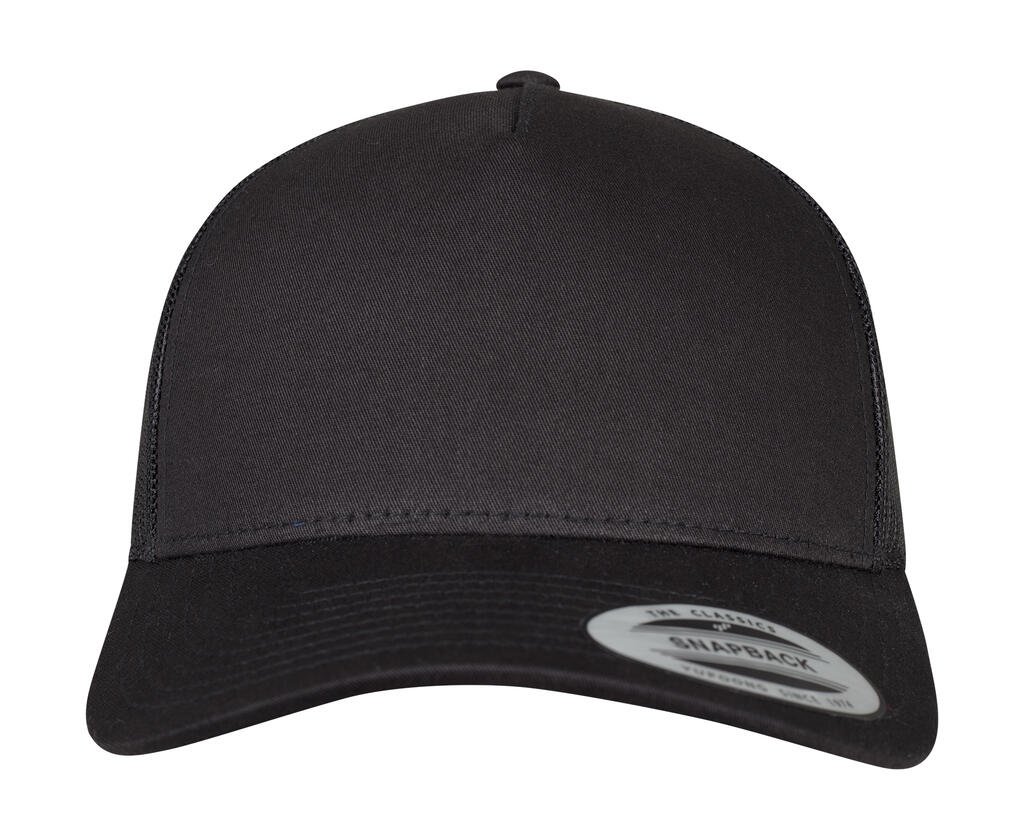 Flexfit 5-Panel Retro Trucker noir