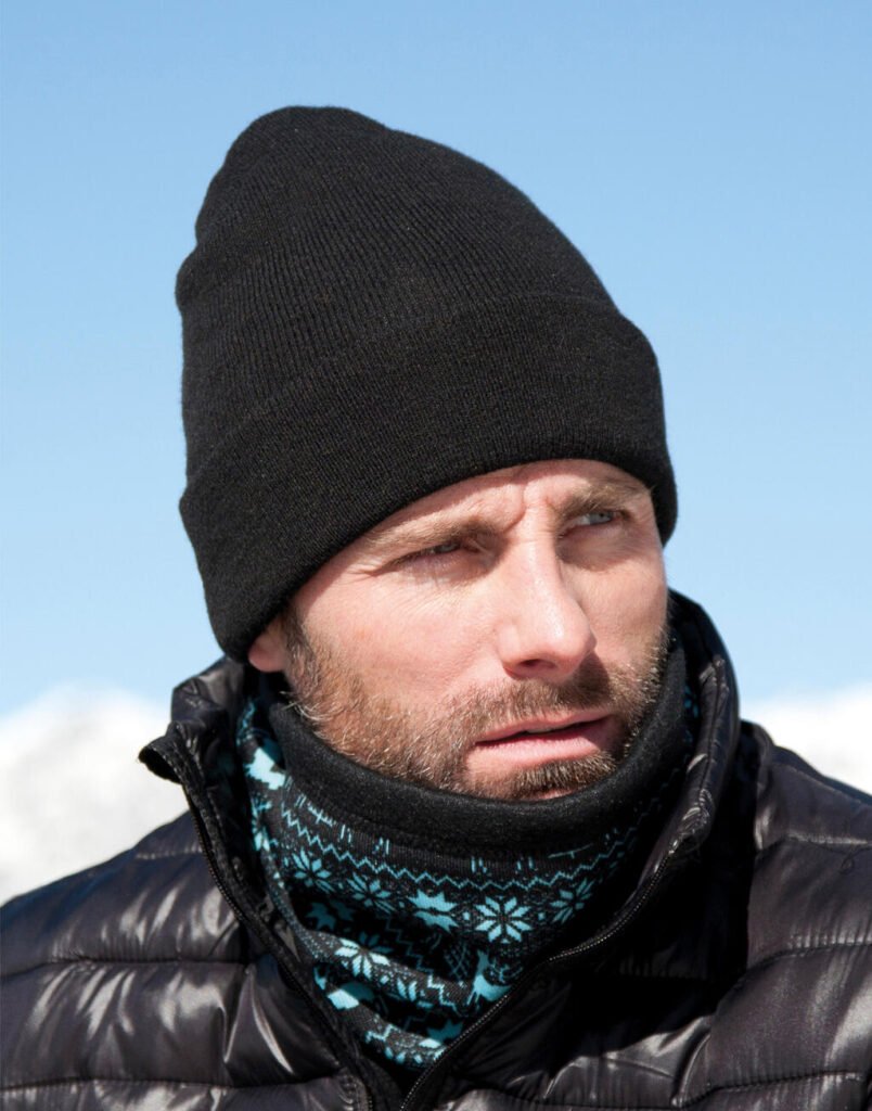 Result Winter Essentials Lightweight Thinsulate Hat noir