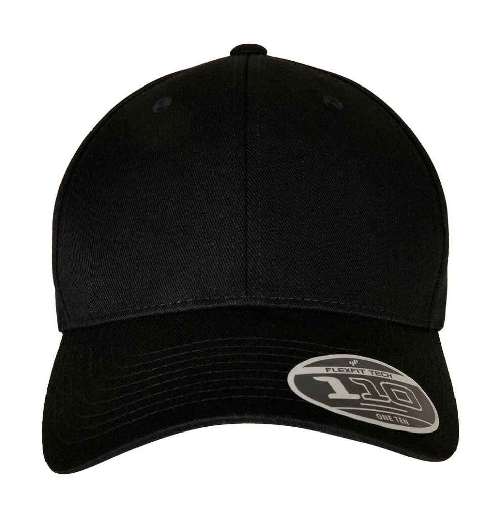 Flexfit 110 Curved Visor Snapback noir