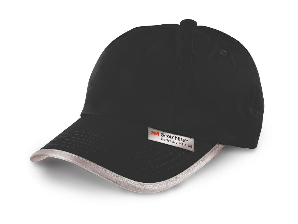 Vêtement haute visibilité Result Headwear Reflective noir