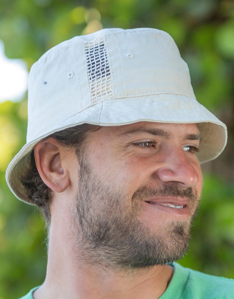Casquette Result Headwear Sporting Hat Mesh Panels naturel