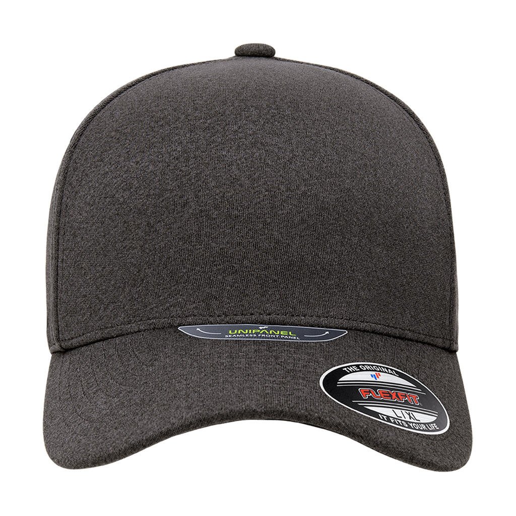 Casquette Flexfit Unipanel Melange gris foncé chiné