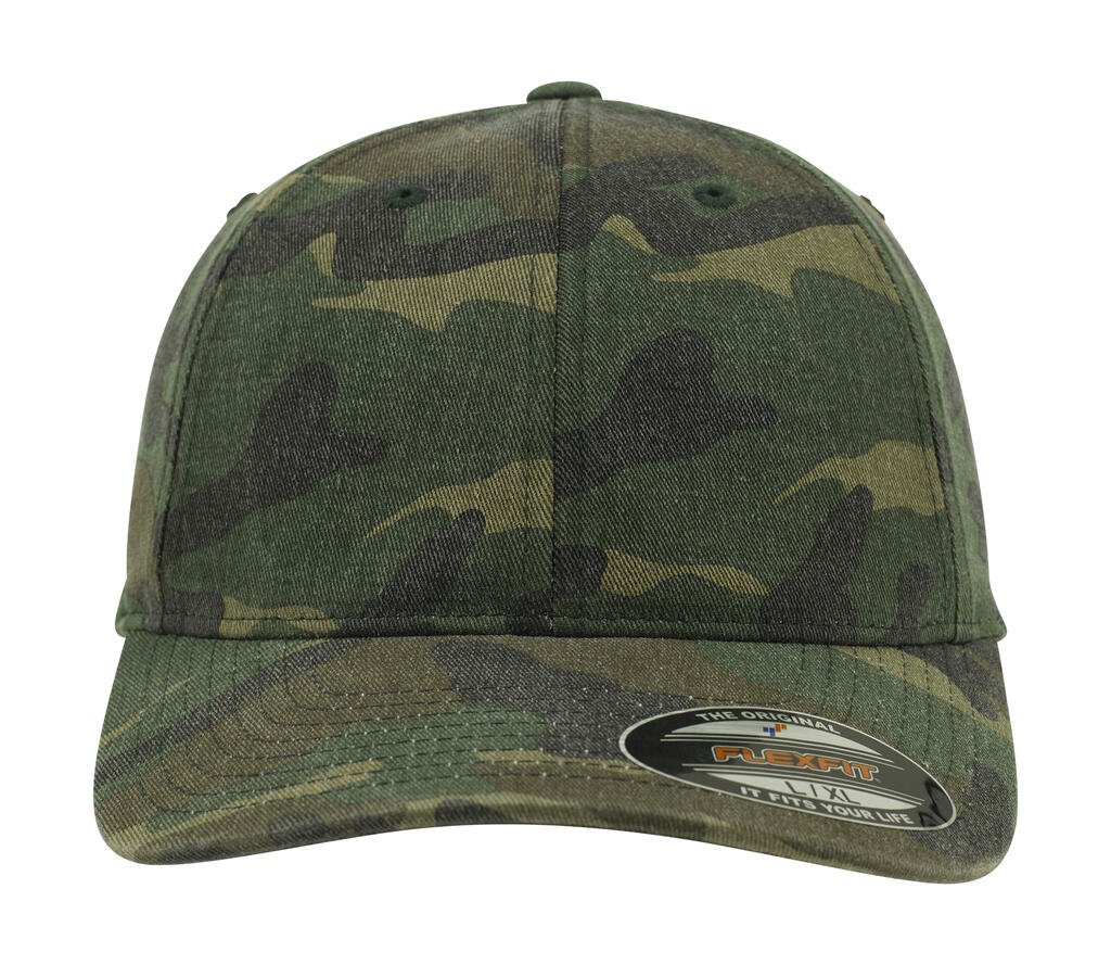 Flexfit Flexfit Garment Washed Camo green camo
