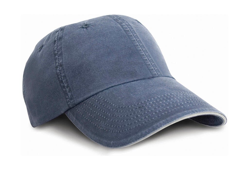 Casquette Result Headwear Fine Cotton Twill marine / putty