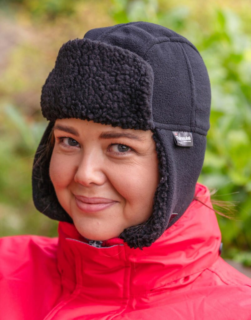 Chapeau Result Winter Essentials Thinsulate Sherpa Hat noir