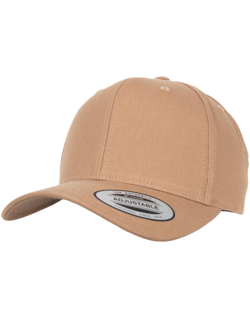 Casquette Flexfit 6-Panel Curved Metal Snap croissant