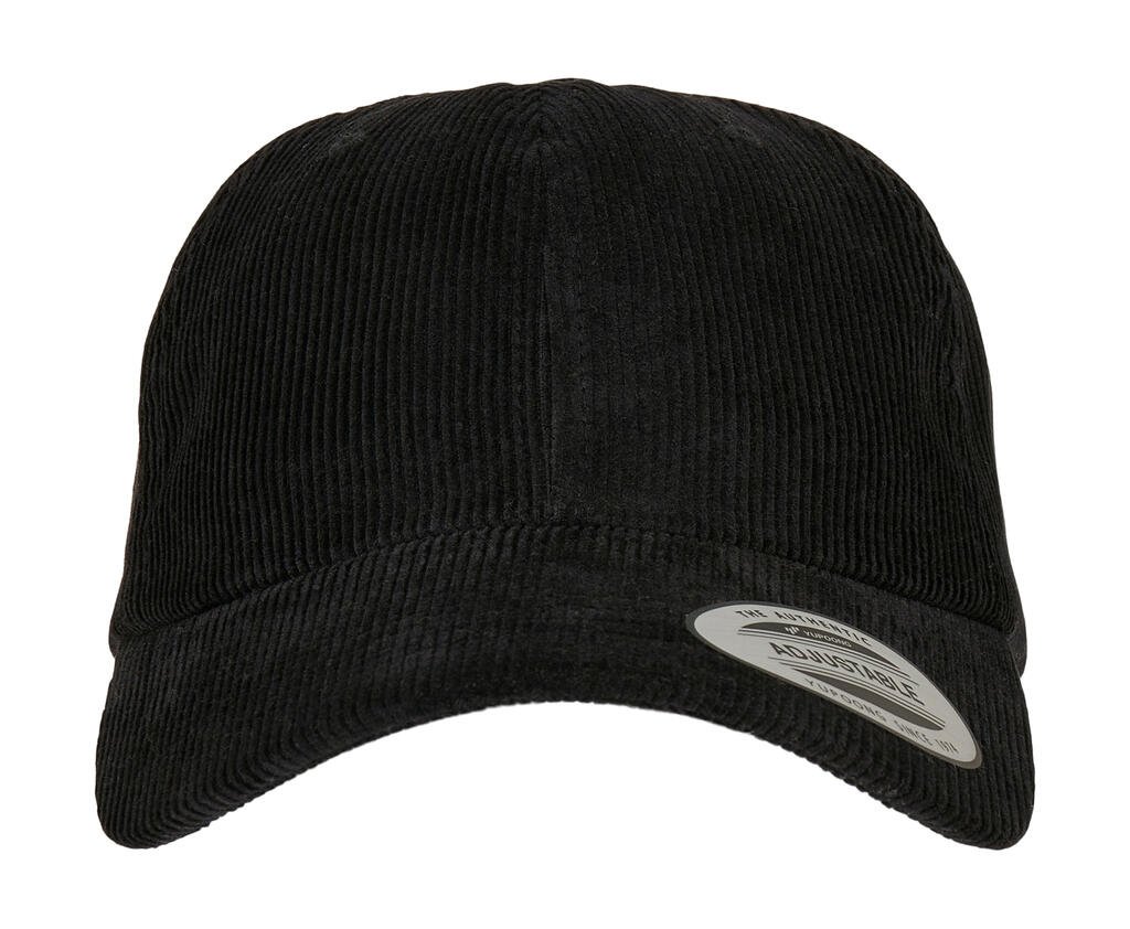 Casquette Flexfit Low Profile Corduroy Dad noir