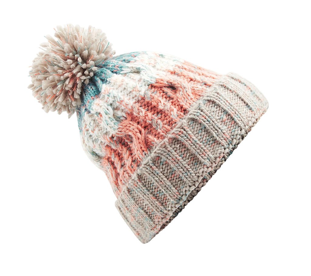Beechfield Corkscrew Pom Pom milkshake mix