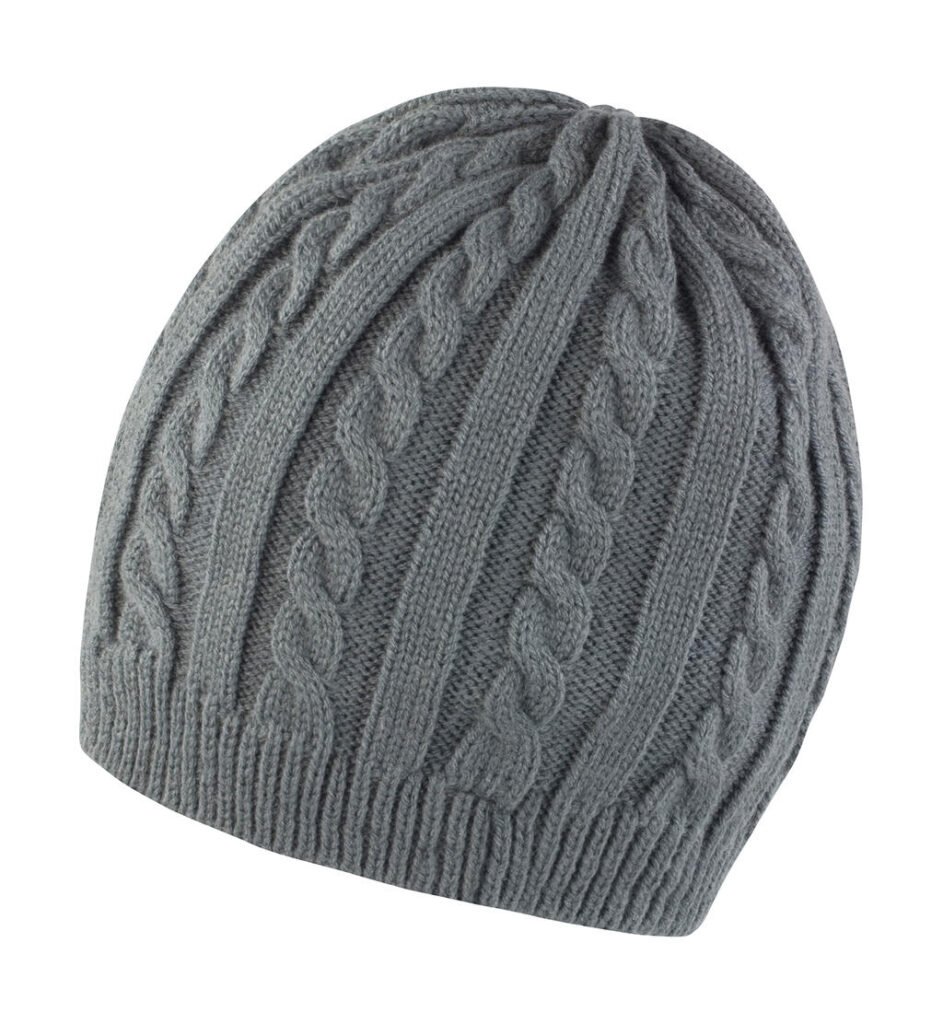 Bonnet Result Winter Essentials Mariner Knitted Hat gris / noir